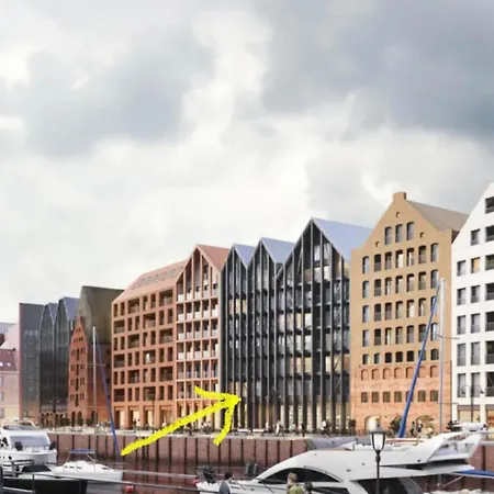 Apartment Granaria Z Widokiem Na Motlawe Gdansk